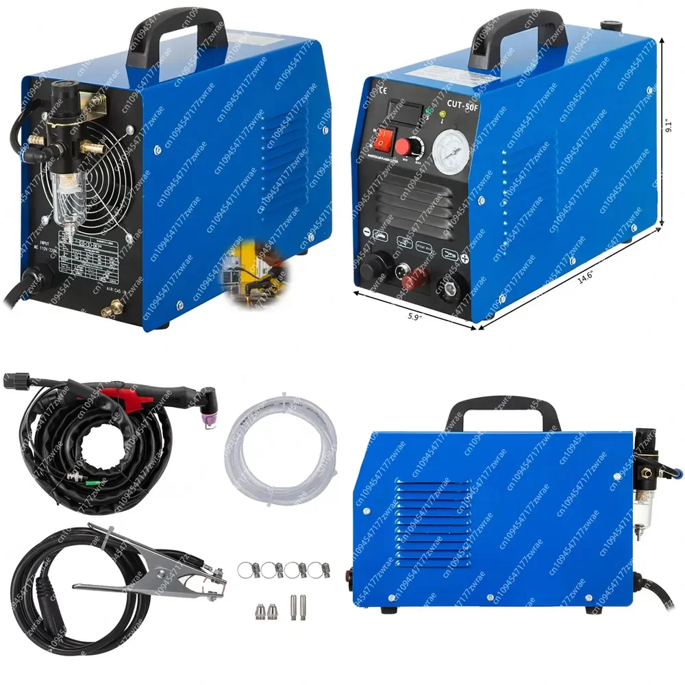 FACTORY CUT50 Air Plasma Cutter Non-touch Pilot Arc CUT-50F 50Amp 110V&230V Stepper Motor Energy Saving Widely Applicable