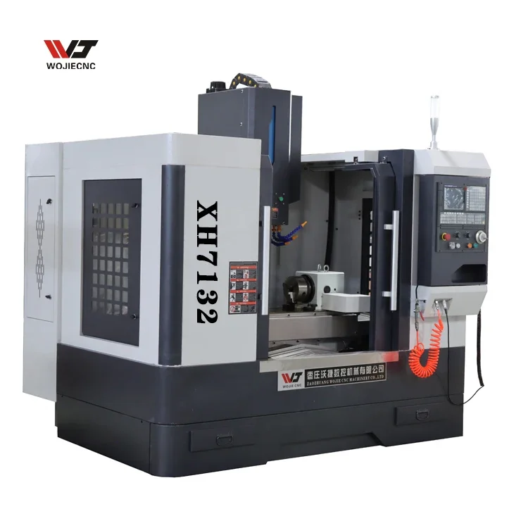 

Xh7132 CNC Vertical Milling Machine Metal 4 Axis Machining Center