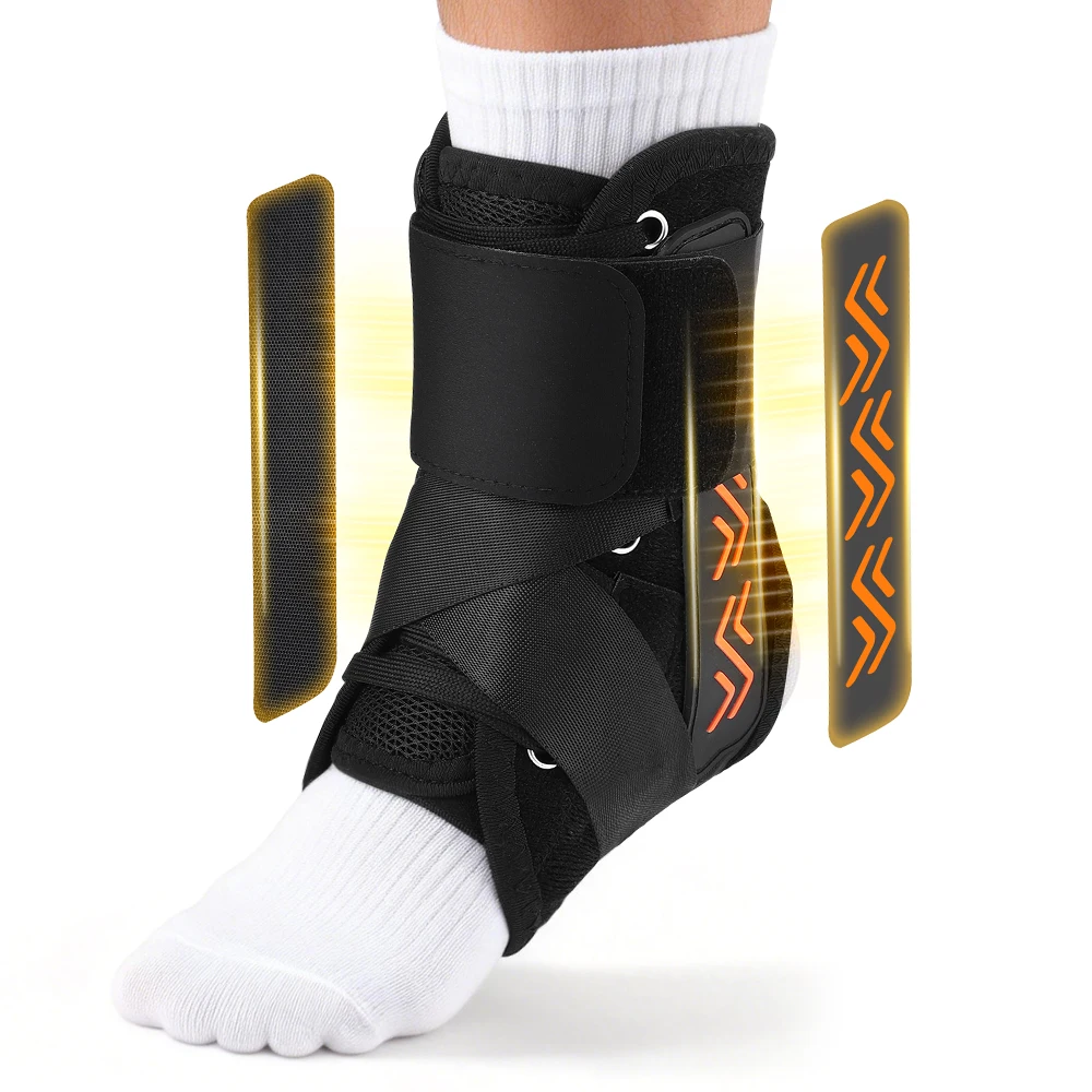1Pcs Ankle Support Brace Foot Support Stabilizer Ankle Support Strap for Sprain Recovery Sports Protection Hiking Running