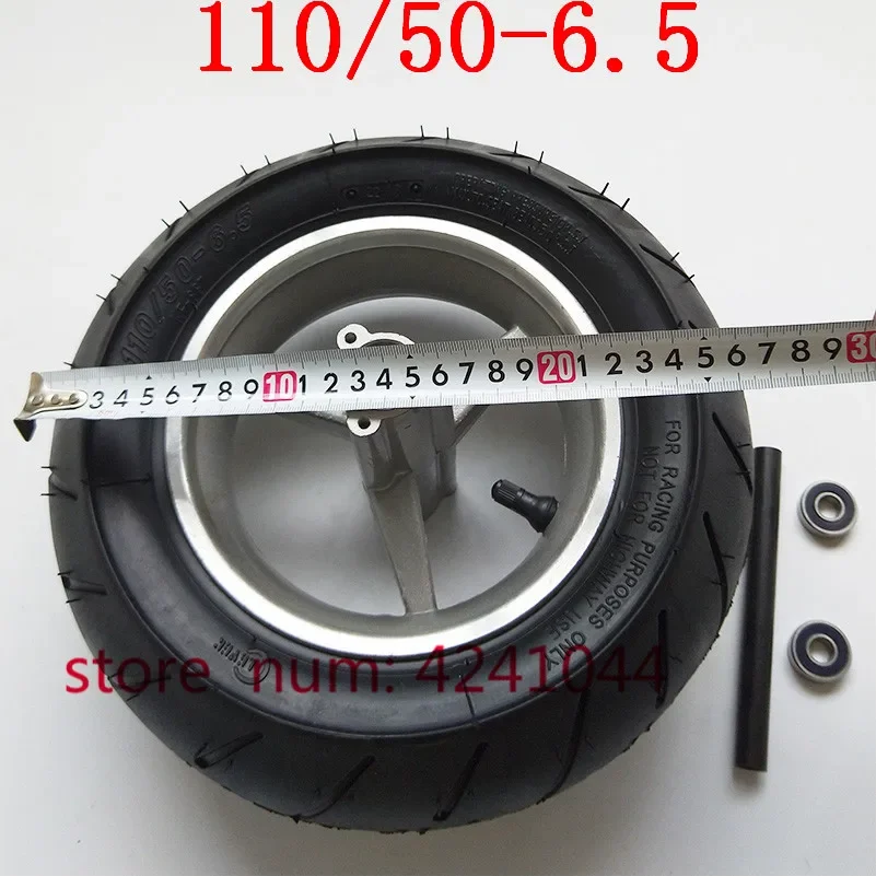 Rear Wheels 110/50-6.5 inch Pocket Bike Tyres Mini Racing bike tubeless vacuum tire for 47cc/49cc 2 stroke small motorcyle