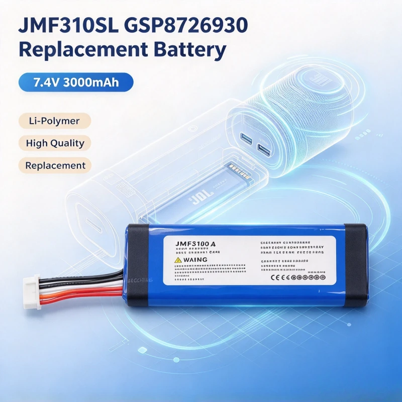 Applicable to JBL Flip4 battery J-B-L Kaleidoscope 4 battery JMF310SL GSP8726930 high-quality battery