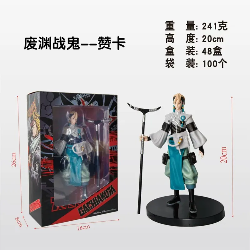 GACHIAKUTA Anime Figure Riyo Rudo Surebrec PVC Action Figures Character Collection Series Model Ornaments Christmas Cosplay‌