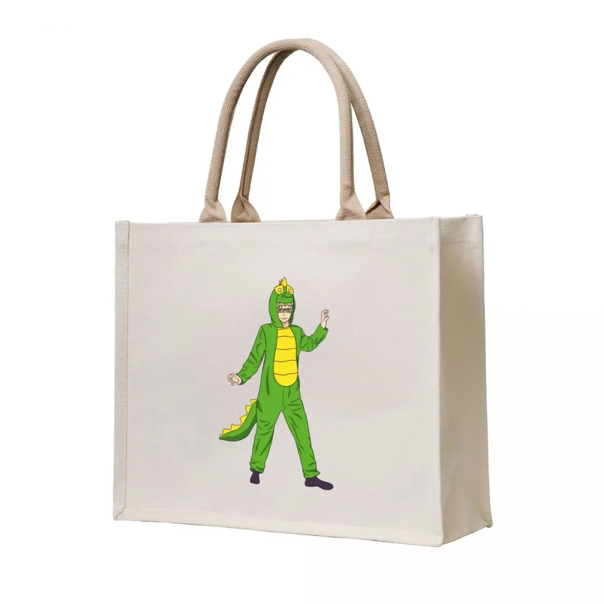 

Tsukishima, Salty Dino Tote Bag Fabric bag Canvas bag Woman shopper
