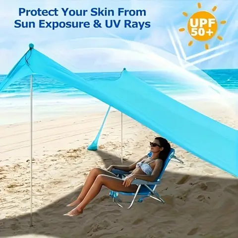 9 best sales समुद्र तट की छाया - №4