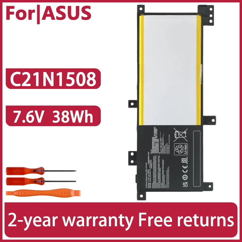 Оригинальный аккумулятор для ноутбука C21N1508 для ASUS X456U X456UA X456UB X456UF X456UJ X456UR X456UV A456U F456U F456UV K456U R457U
