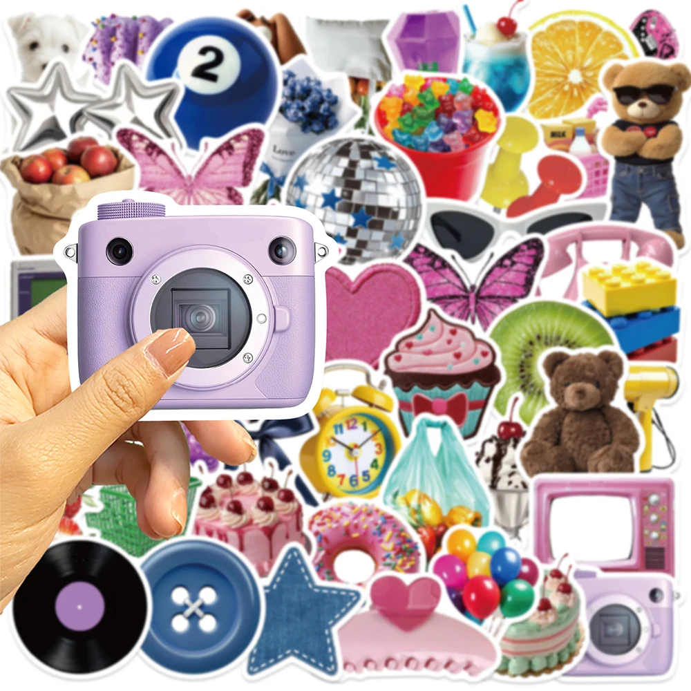 10/30/50pcs Vintage Y2K Cartoon Graffiti Stickers Esthetiek Decoratie Decals Speelgoed Geschenken Waterdicht DIY Plakboek Dagboek auto