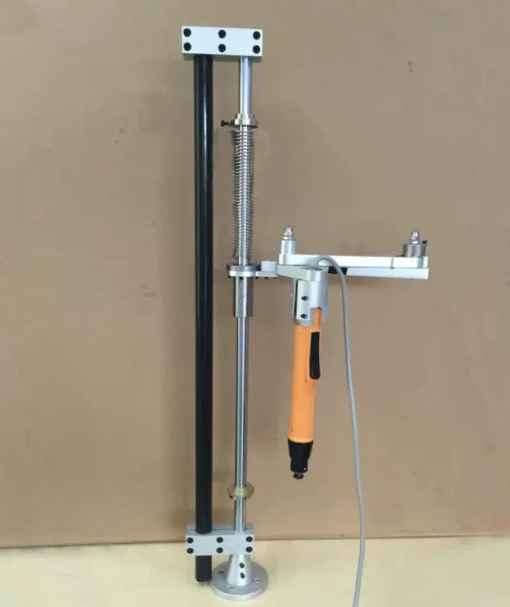 DS168 Multifunctional Vertical Screwdriver Bracket with Telescopic Rotation Electric Screwdriver Balance Arm Mount