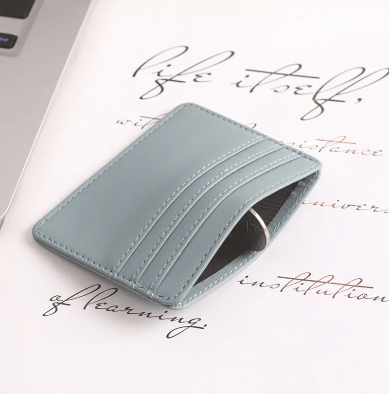 High-Quality Custom Bank CardHolder PU Leather Card Holder For Man and Women