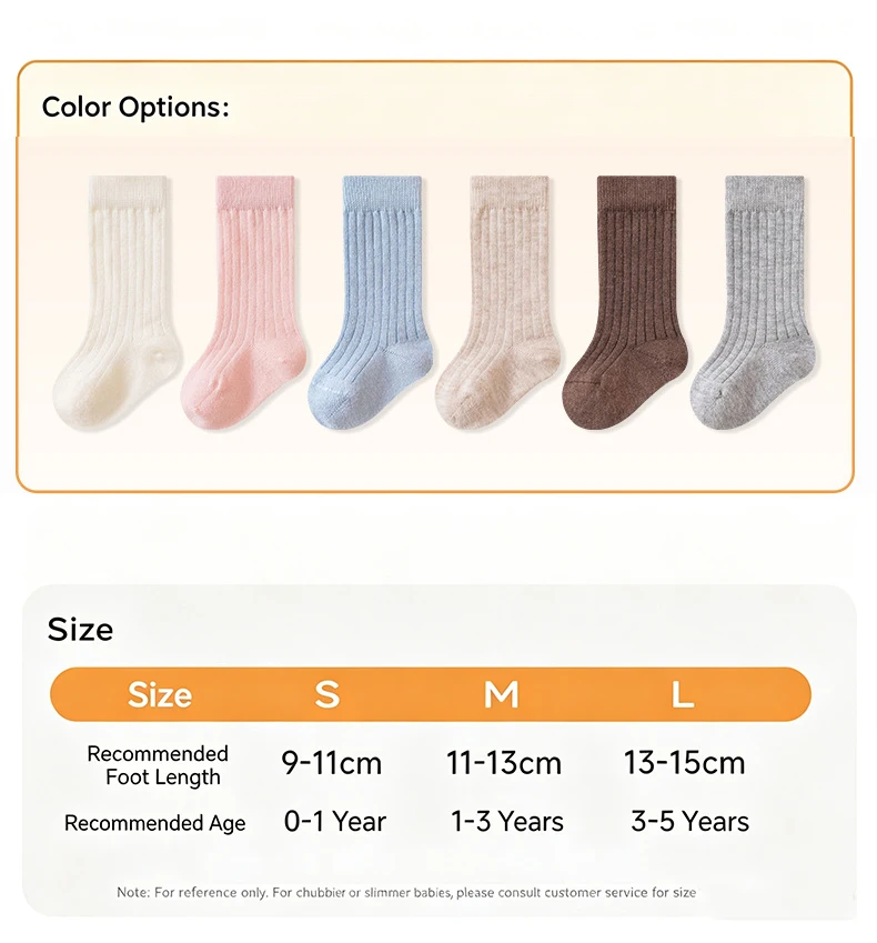 3 Paar Thermosocken für Babys, mittelhohe Socken, Winter, dickes Fleece, Socken für Kleinkinder, gerippte, einfarbige Socken für Neugeborene. – Detail 5