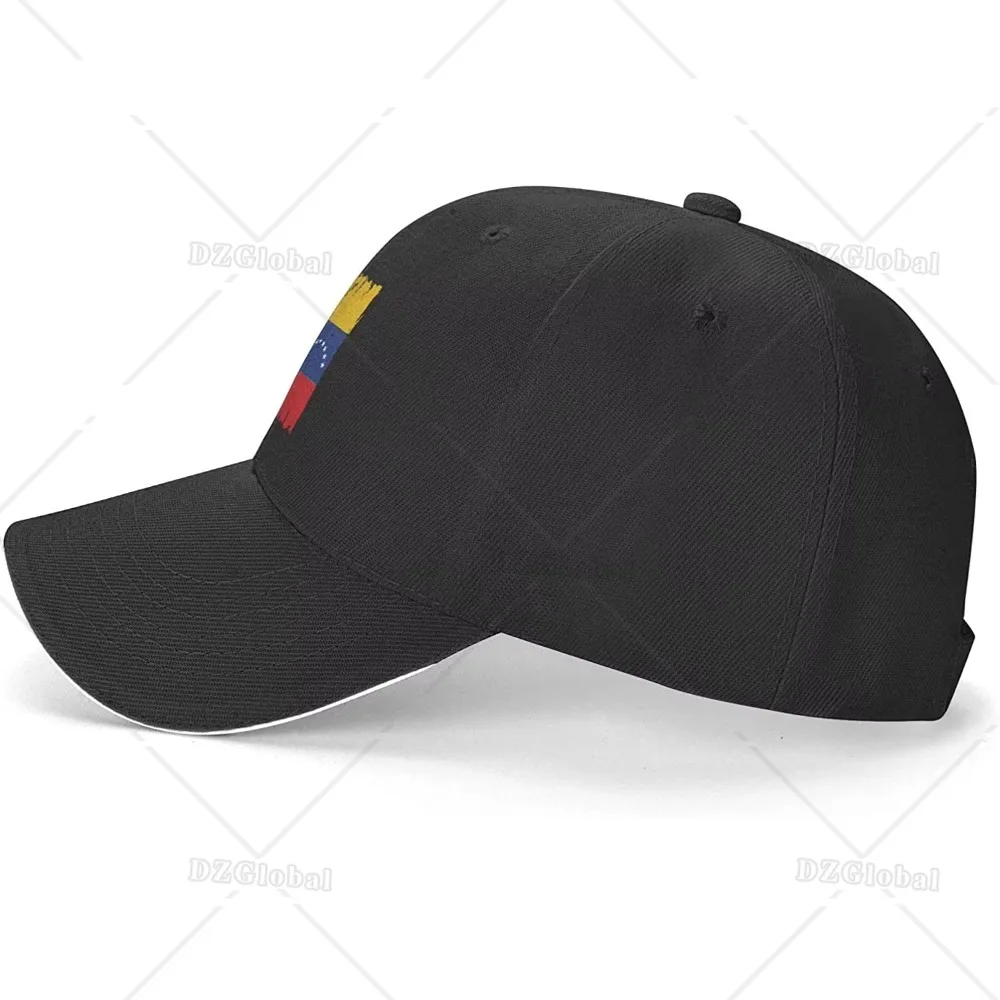 USA Venezuela Flag Unisex Dad Hat Adjustable Trucker Hat Casual Baseball Cap