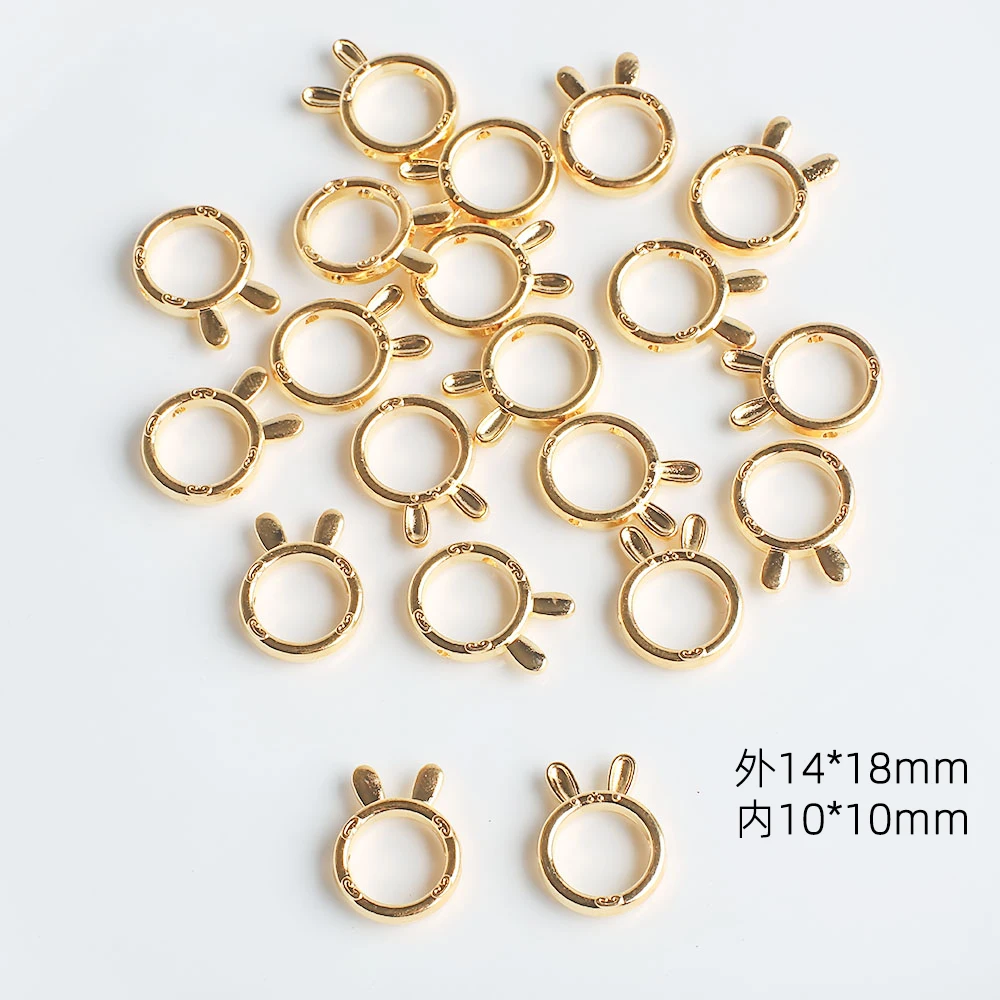 20Pcs Tibetan Silver Gold Hollow Square Hexagon Star Shaped Loose Spacer Beads For DIY Making Bracelet Necklace Jewelry Connecto