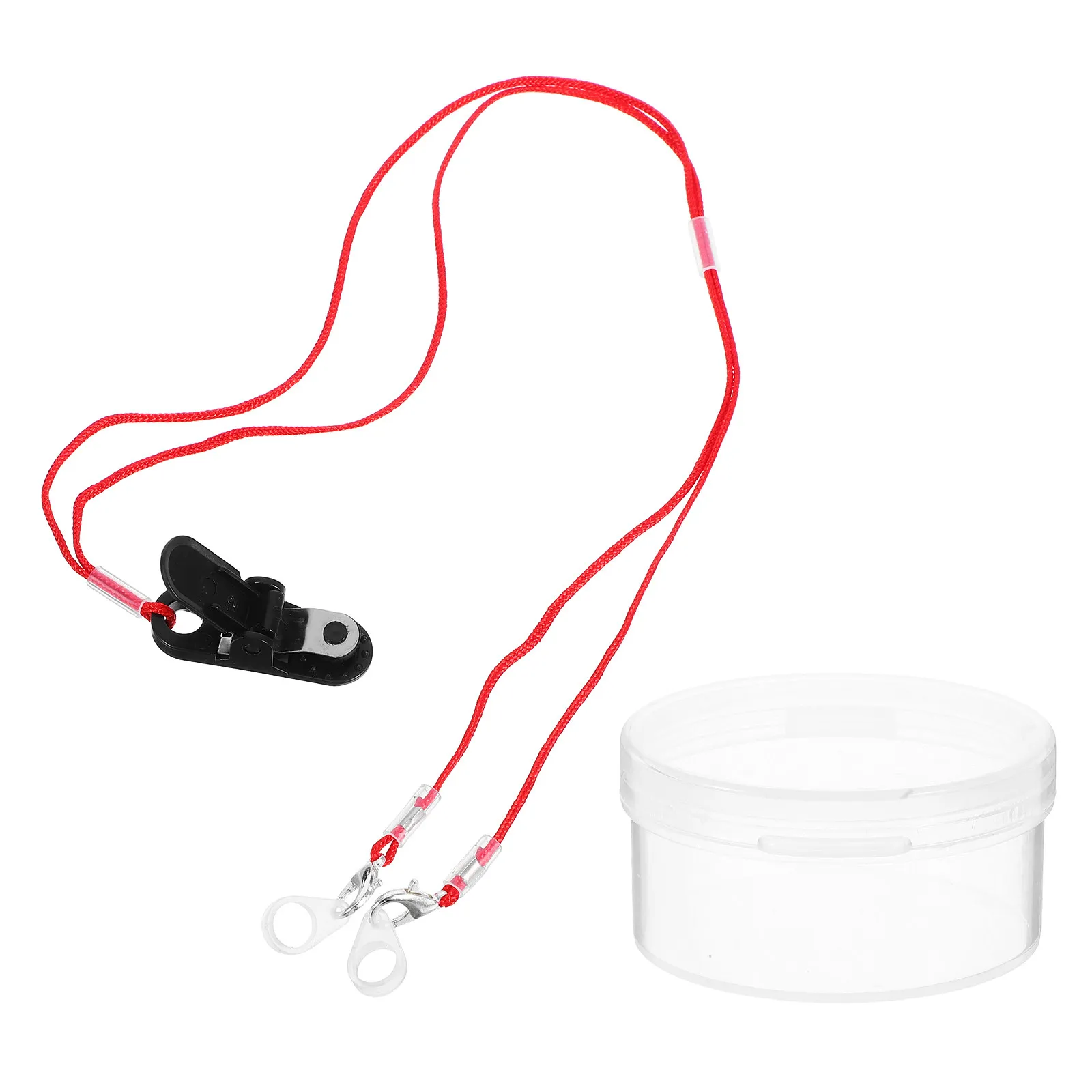 Hearing Amplifier Anti-Loss Lanyard Fastening Clip Lightweight Portable Design for Daily Use and Outdoor Activities
