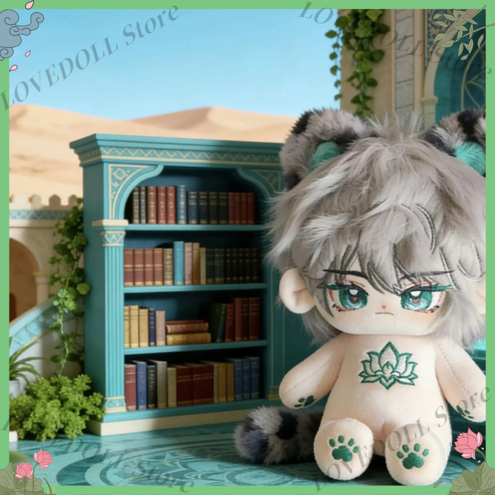 

Плюшевая кукла Genshin Impact Аль-Хайтам в стиле аниме, 20 см, с одеждой для переодевания, мягкая игрушка-фигурка, подарок