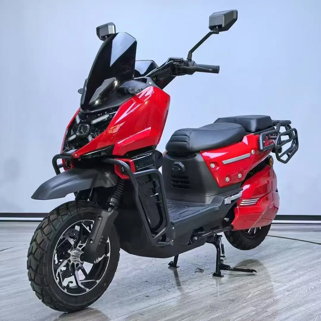 TTY TTY custom adult high-speed electric motorcycle, 3000W power, 72V scooter, equipped with powerful disc brakes view 2