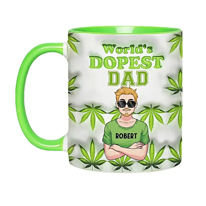 Fathers Day Dad Mug Best Dad For Laughs Ceramic Mug Unique Funny Father Day Coffee Family Ceramic Mugs Best Birthday Gift