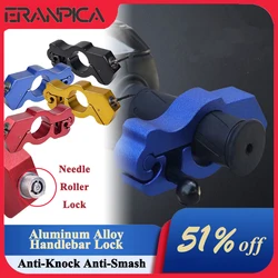 Motocicleta Grip Lock, Anti Roubo Cadeado, Segurança, Bicicletas Guidão, Fechamento do aparelho, Moto, ATV, Scooter Handle Lock