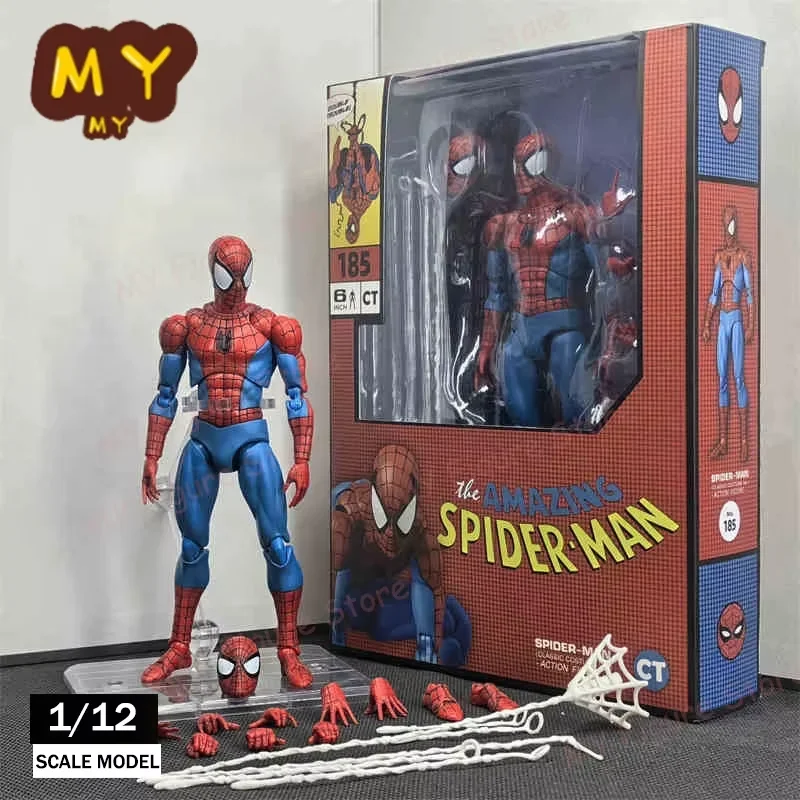 MAFEX-スパイダーマンのアクションフィギュア,古典的なコスチューム