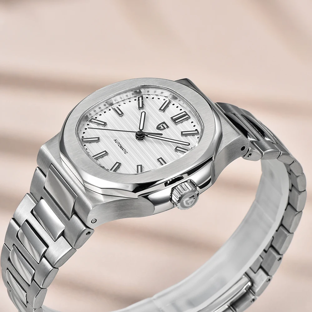 PAGANI DESIGN 새로운 남성용 시계 최고 브랜드 럭셔리 자동 시계 남성용 기계식 손목시계 스테인리스 방수 사파이어