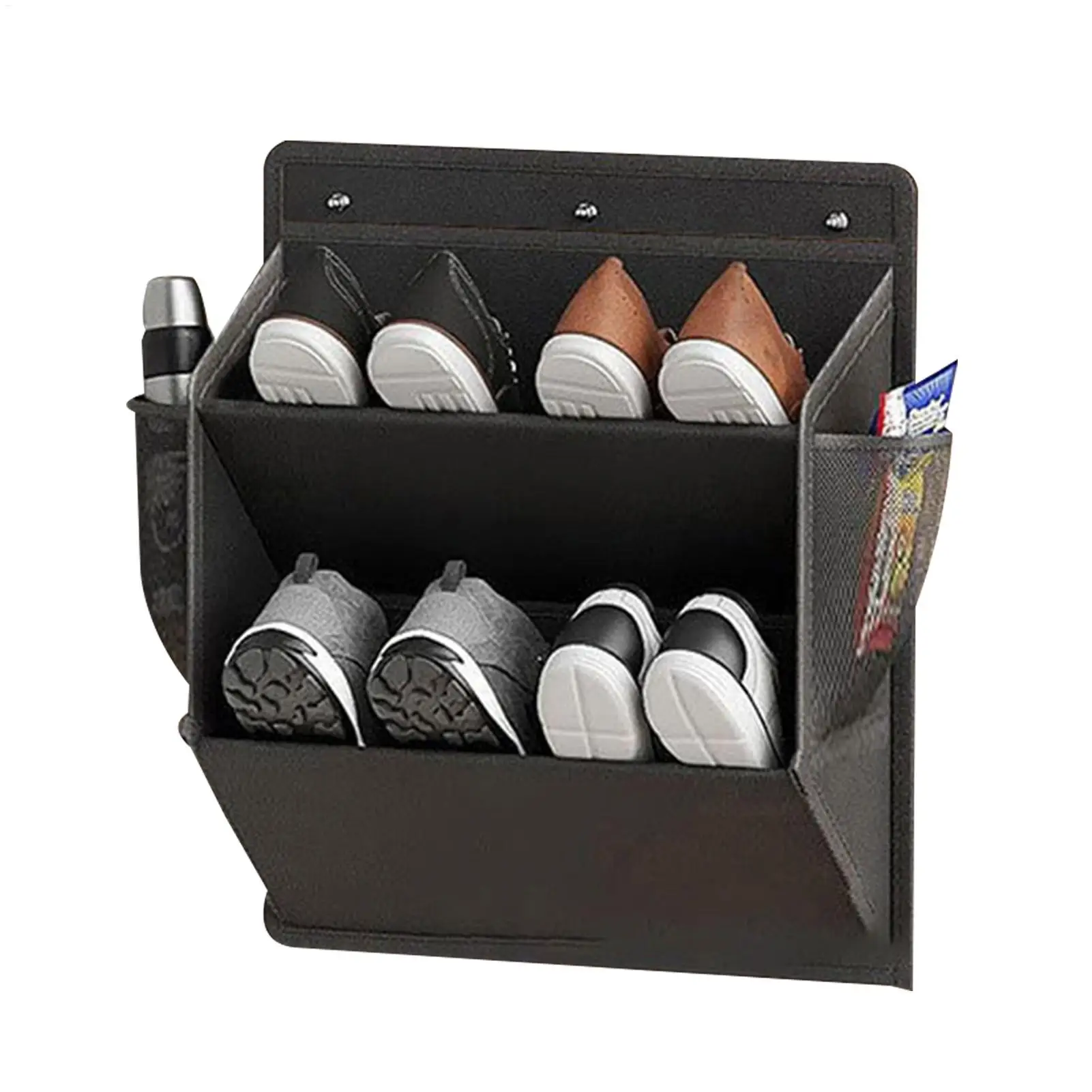 Foldable Shoe Storage Hanger Space Saving Wall Mounted Organizer Suitable For Campers Narrow Space Wardrobe Storage Shoe Rack