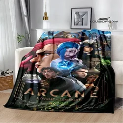 Arcane: League of Legends Cartoon Printed blanket Flannel Warm blankets Soft and comfortable blanket bed linings Birthday Gift