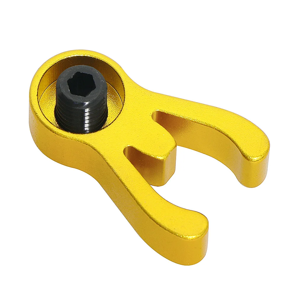 1pc Folding Bike For Brompton CNC Catcher Aluminum Alloy Crab Claws Bicycle Head Tube Rabbit Fixing Buckle Cycling Parts - view 4