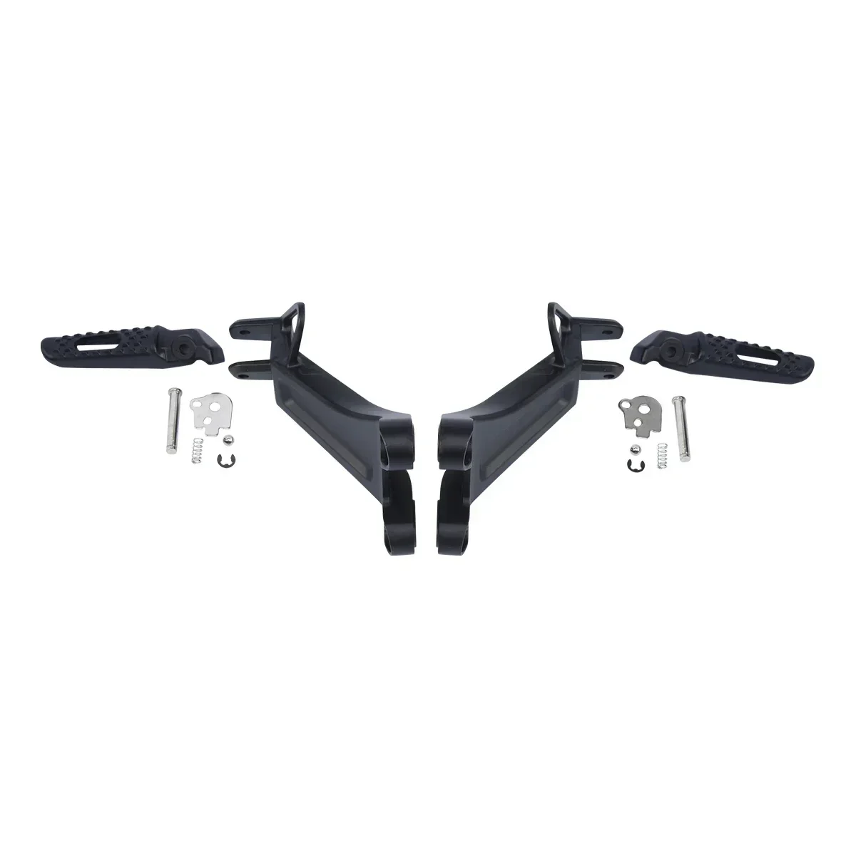 Reposapiés de pasajero para motocicleta, piezas de juego de estriberas para Honda CBR 600RR 600 RR 2003-2004