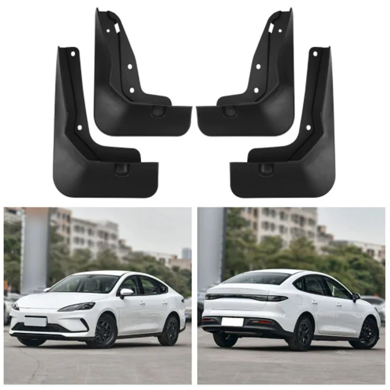 

4 шт. автомобильные брызговики для BYD Seal 05 DMI 2024 2025, износостойкие автоматические брызговики, брызговики на крыло, автомобильные аксессуары