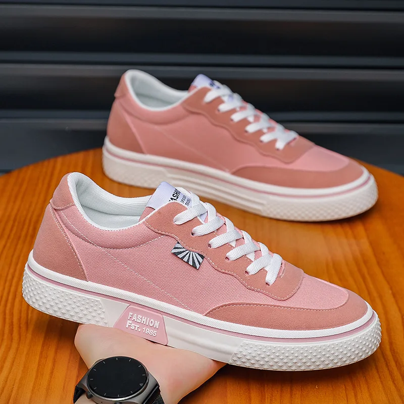 New Fashionable Men's Sports Sneakers Trendy Student Casual Shoes Korean Style Large Size Men's Shoes