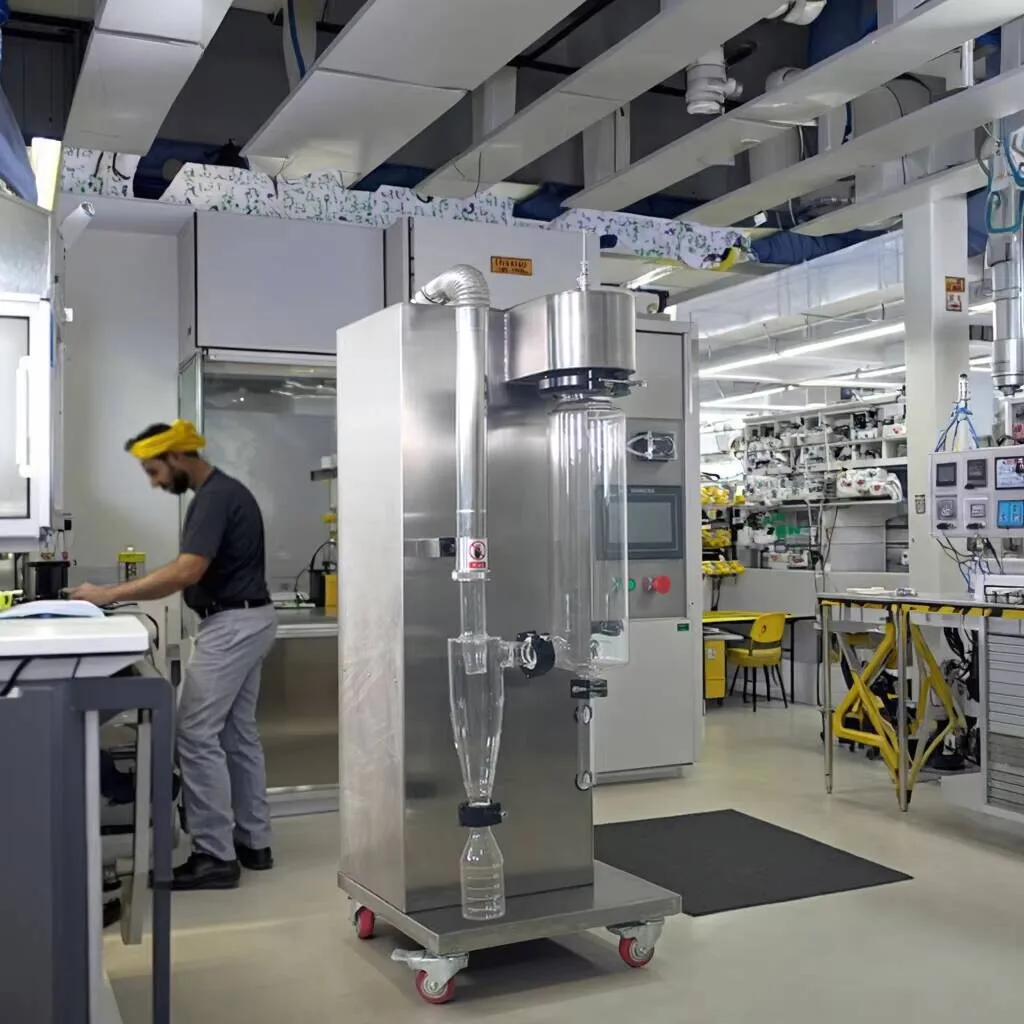 Eco Friendly With Low Consumption And Operating Costs Energy Efficient Spray Dryer Machine