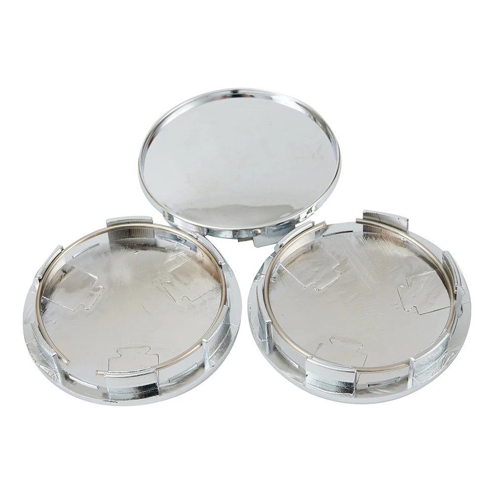 Replacement Wheel Center Hub Cap Silver Cap Cover Kit Professional Repair 4 X Accessories Accessory High Quality