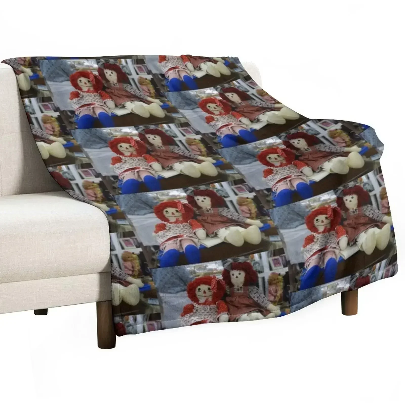 Best Raggedy Friends Throw Blanket Stuffeds Travel Plaid on the sofa Hairy christmas gifts Luxury Thicken Blankets