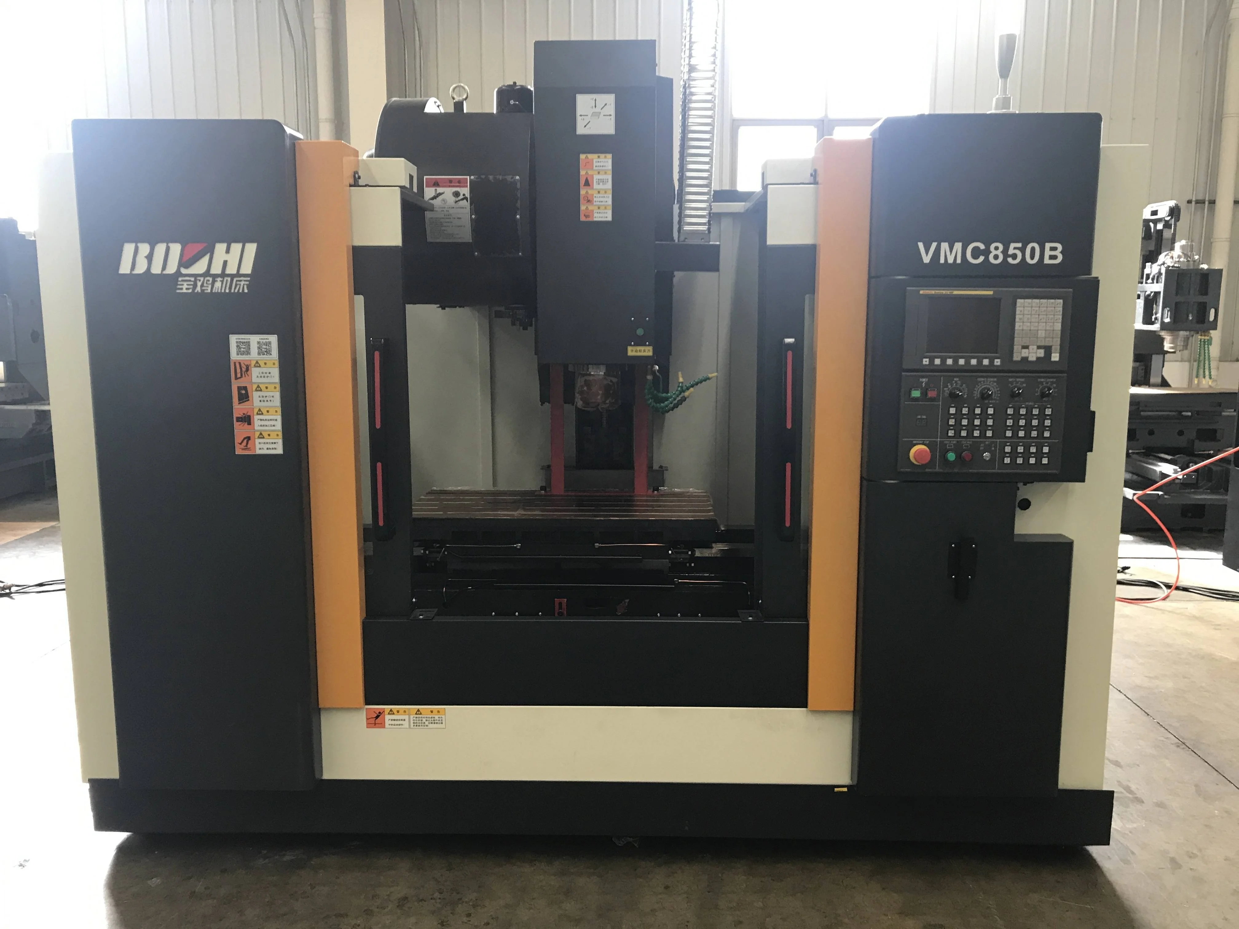 Centro de Hining Vertical estándar Chino Cnc Milg Hine MVC 850B para Metal