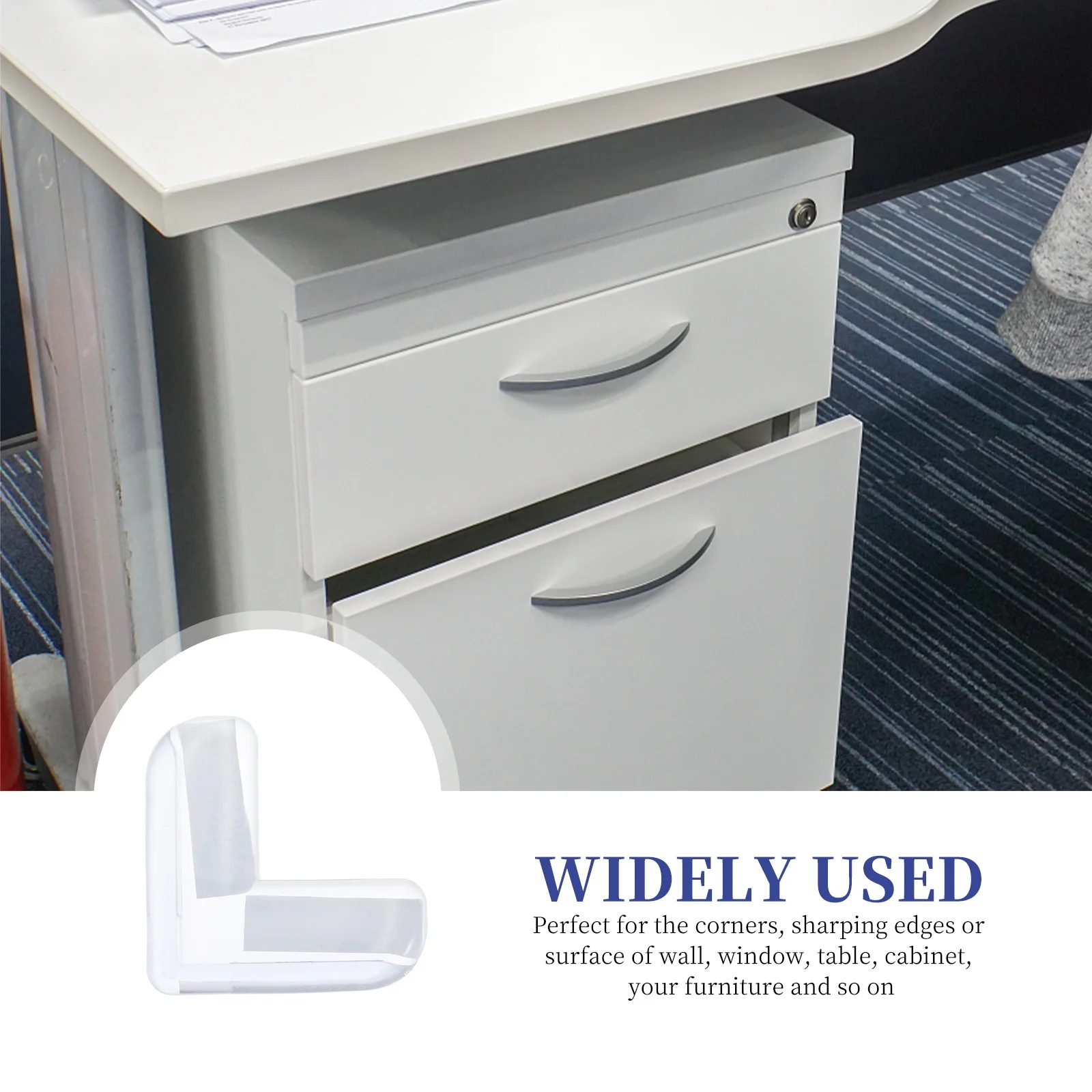 20 قطعة من واقيات زوايا الطاولة عالية الشفافية، آمنة للأطفال، تستخدم لفترة طويلة، واقيات زوايا آمنة #4