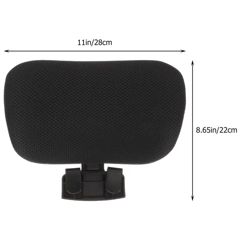 Chair Headrest Office Pillow Attachment Support Neck Computer Cushion Rest Adjustable Ergonomic Work Sponge Gaming Car Lift