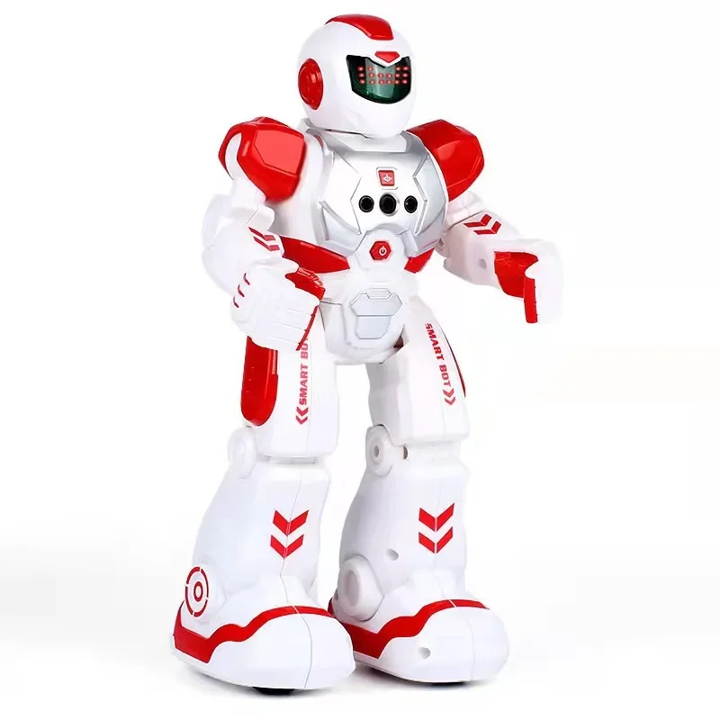 Intelligent space early education remote control electric robot mechanical police induction kindergarten educational gifts toys