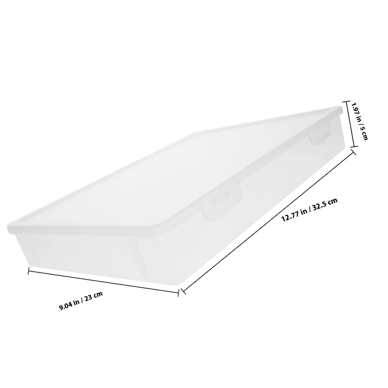 صندوق مستندات مكتبي ذو طراز مسطح، حقيبة تخزين ملفات بلاستيكية ذات سعة كبيرة، حامل شهادة، صندوق ملفات محمول، حافظة مستندات #6