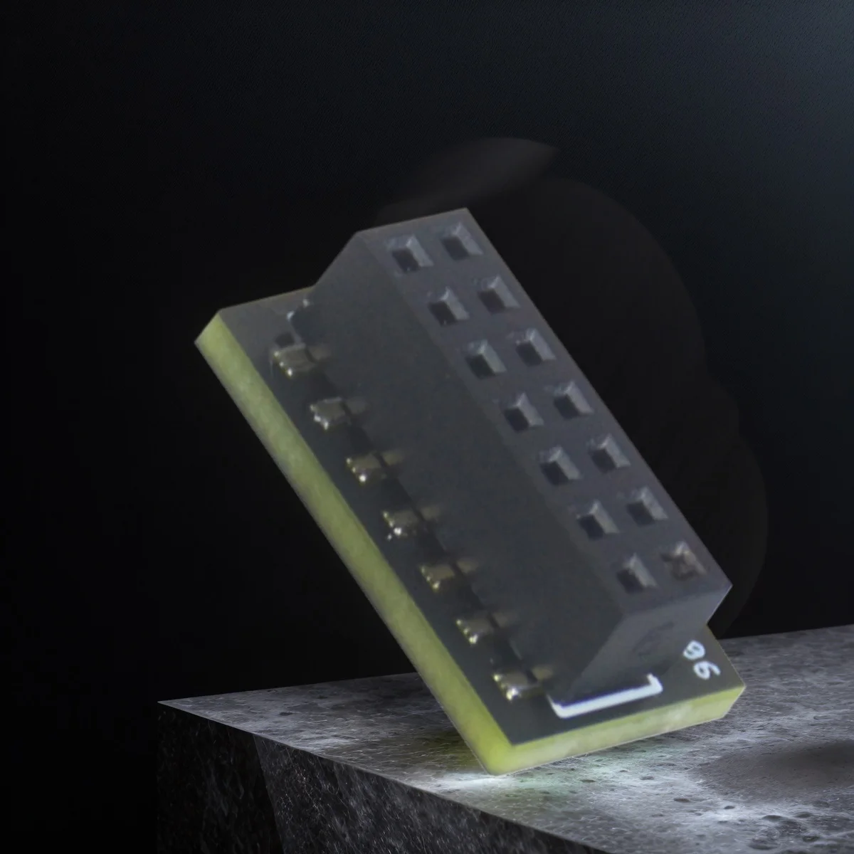 Módulo TPM 2.0 Módulo de seguridad de 14 pines Componentes Reemplazo Módulo de plataforma confiable SPI para placa base Asrock