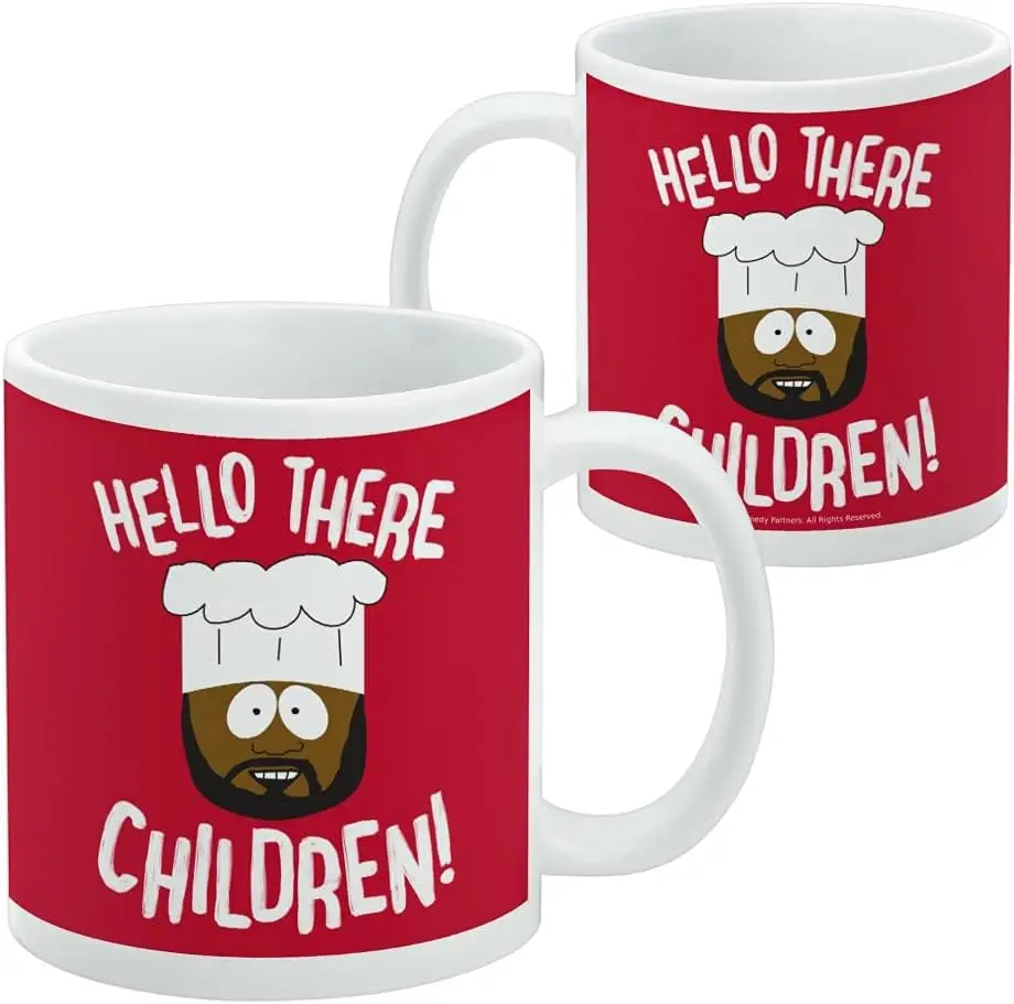 GRAPHICS & MORE Chef Hello Children Ceramic Coffee Mug, Novelty Gift Mugs for Coffee, Tea and Hot Drinks, 11oz, W