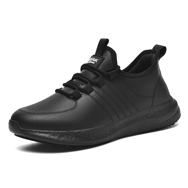 

Daily Casual Marathon Training Sneakers Men Thick Soled Mesh Breathable Cushioned Outdoor Running Shoes