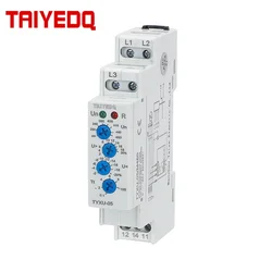 AC220V-460V TYXU-05 Voltage Protection Relay With Phase Sequence Phase Failure Asymmetry Delay Time Function