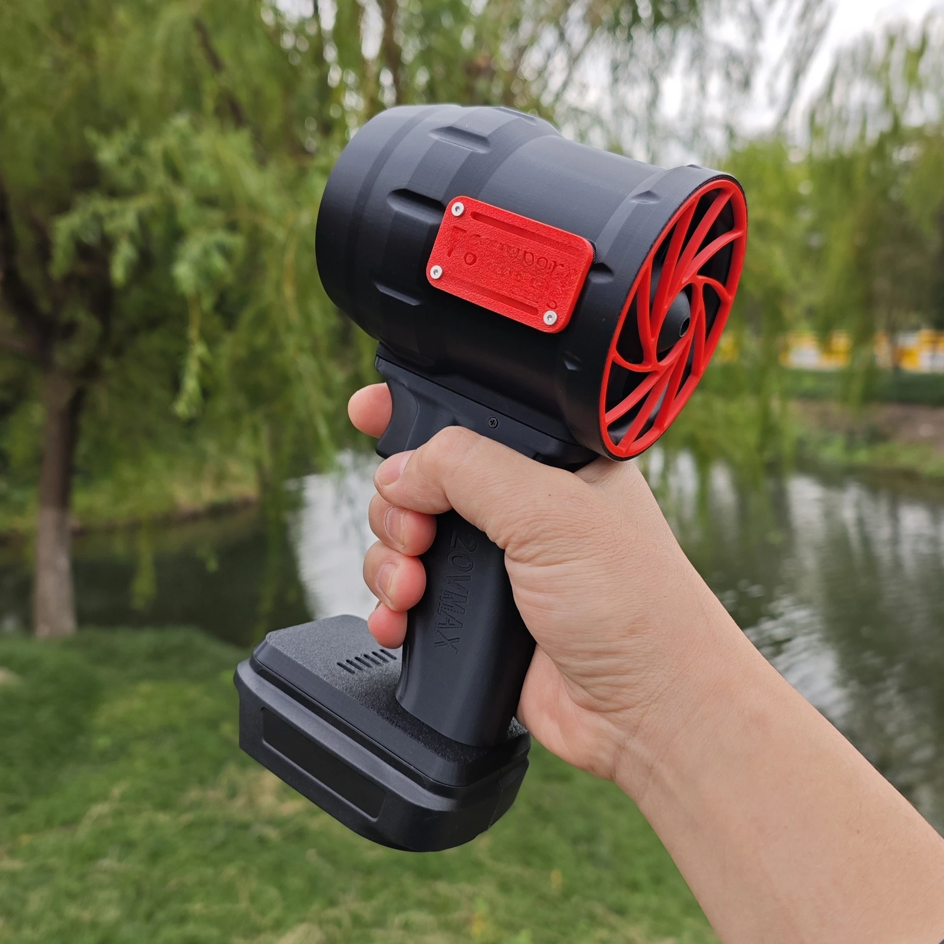 Violent fan, high-power brushless hair dryer, handheld turbine with high wind.
