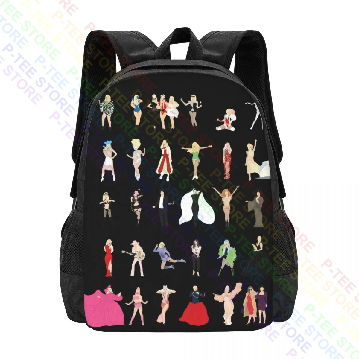 Lady Gaga Icon Pop Minimalist Monster Chromatica Feminist Lgbt IconBackpack Large Capacity Foldable Sports Bag