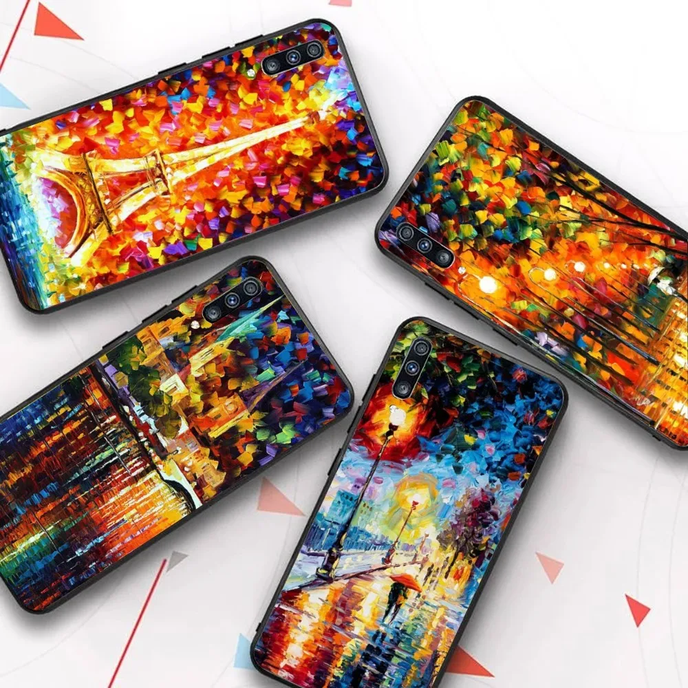 L-Leonid Oil A-Afremov Painting Phone Case For Samsung A 10 11 12 13 20 21 22 30 31 32 40 51 52 53 70 71 72 73 91 13 shell