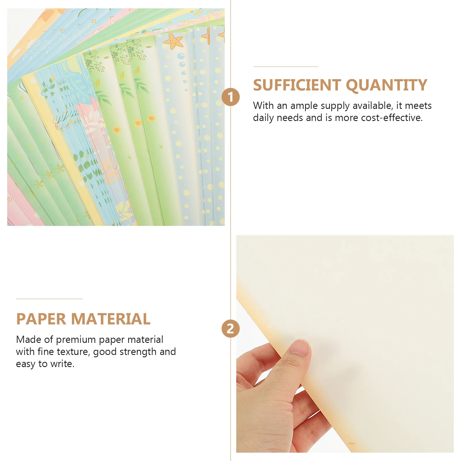 50 Sheets A4 Lace Computer Paper Color Copy Painting Printing 1 Pack (50pcs) Copier Papers Craft Making Folding