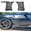 トヨタスープラ A90 A91 MK5 2019 + カーボンファイバーフェンダーレトロフィットカーボンファイバー交換リーフプレート車の自動車部品 1