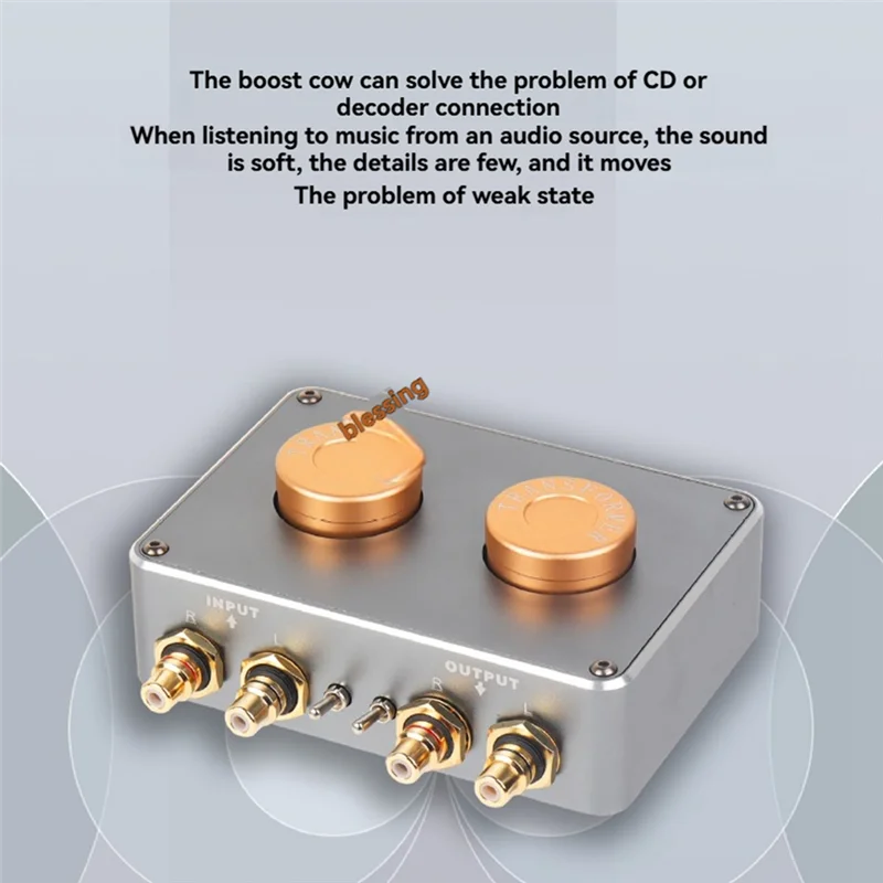 GROCE-For JENSEN JT-11P-HPC Compatible 1:1 Isolation Filtering Passive Audio Transformer For Digital Audio Sound Quality Improve