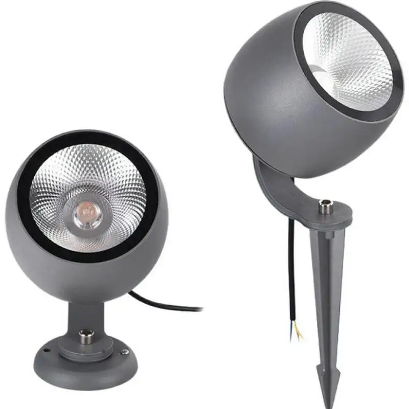 10W 15W 20W 30W Outdoor Wasserdichte LED-Spotleuchte Boden-Garten-LED-Rasenlampen 12V 110V 220V LED-Spießleuchte Landschaftsbeleuchtung