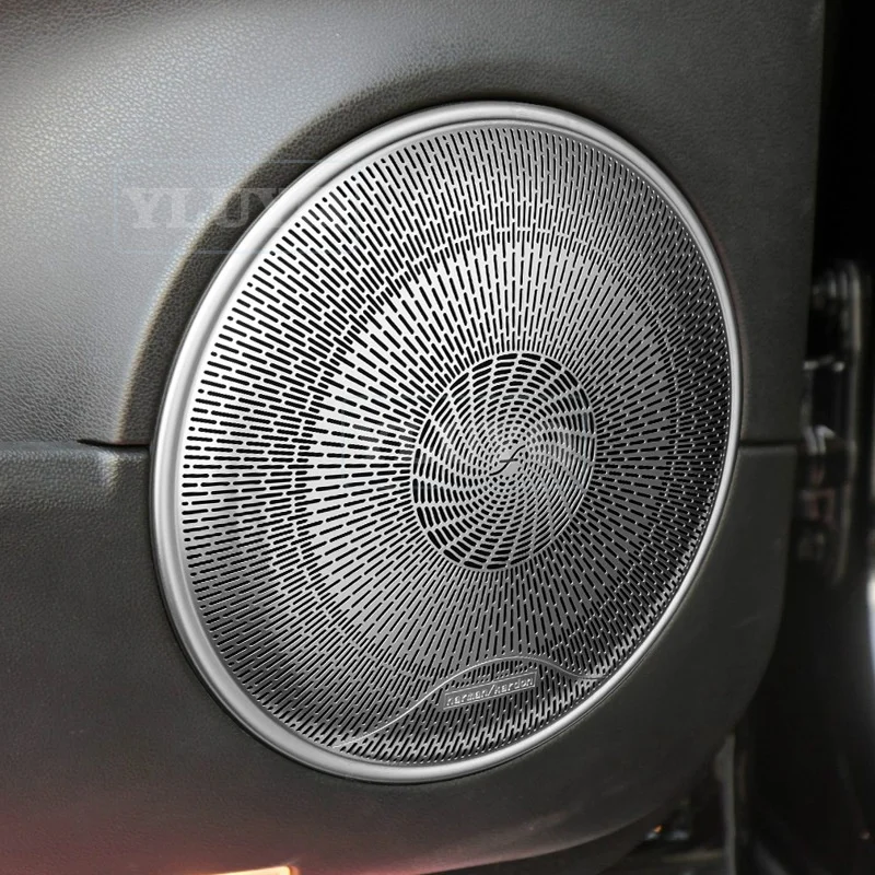 

For Mercedes Benz 2008 2011 GL450 ML350 ML Interior Modification Car Door Dashboard Tweeter Cover Decoration Accessories