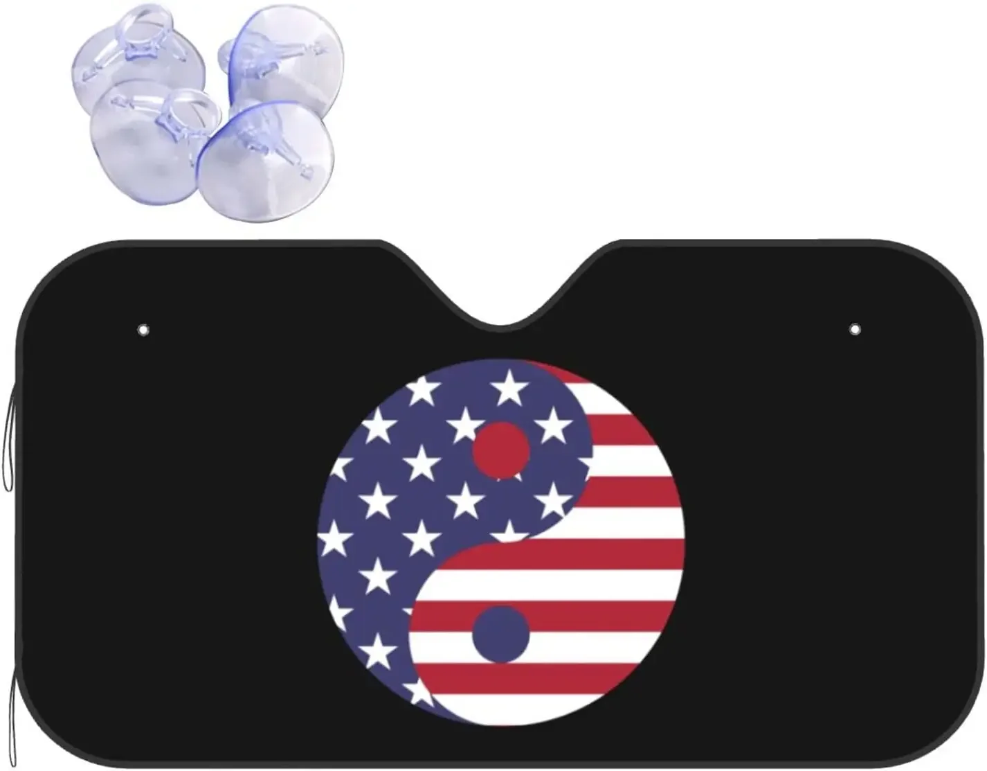 

Солнцезащитный козырек на лобовое стекло автомобиля с флагом, персонализированный солнцезащитный козырек на лобовое стекло автомобиля, защита от солнца, складной солнцезащитный козырек 27,5x51,2 дюйма