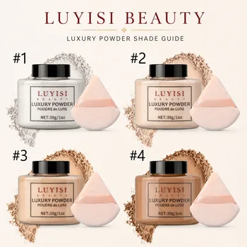 Beauty Luxury Loose Powder, Finishing&Setting Powder For Smooth Matte…